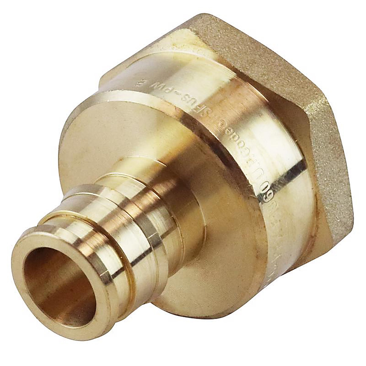 Apollo EPXFA1234 PEX-A 1/2 in. Expansion PEX in to T X 3/4 in. D FNPT Brass Adapter