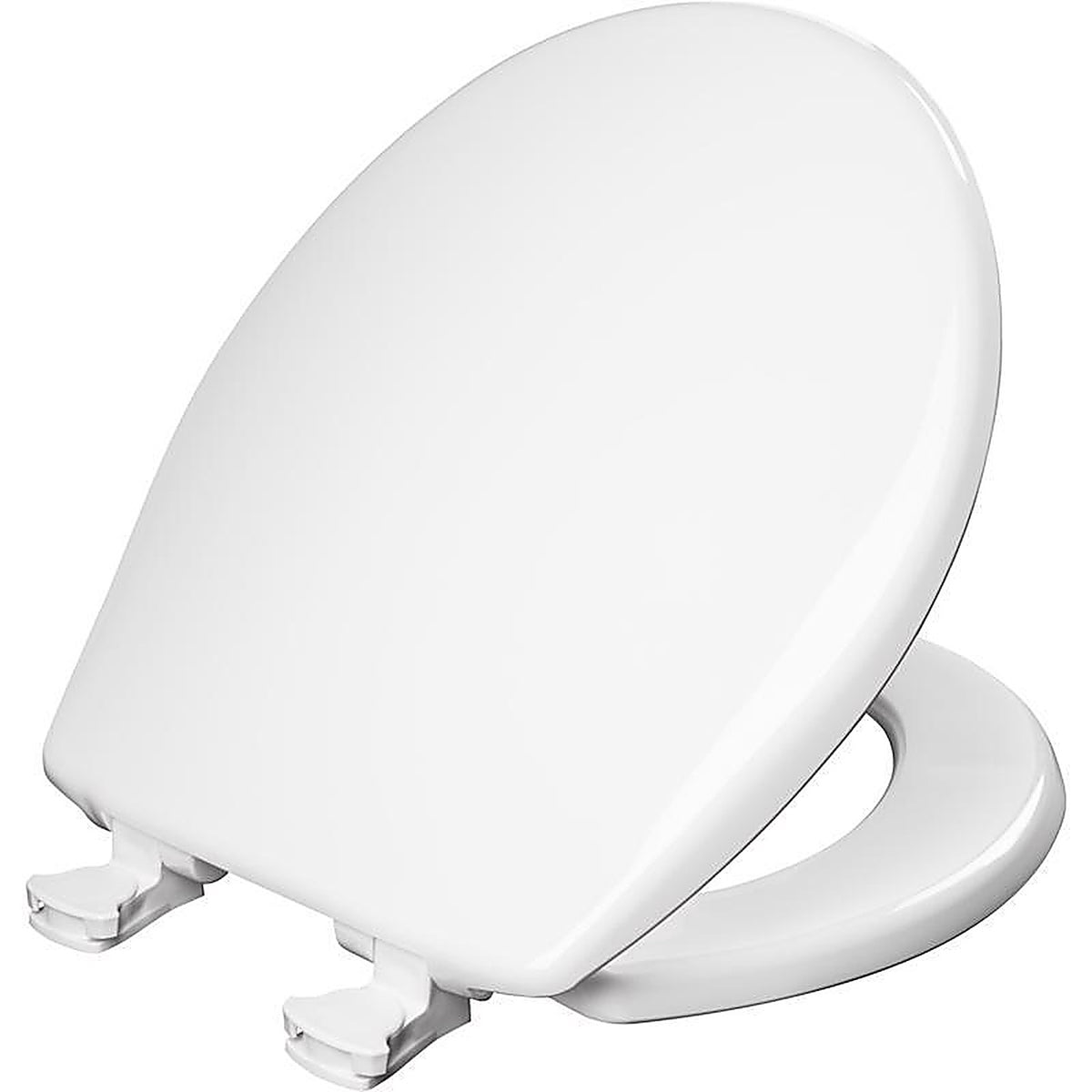 Bemis - 7B730EC 000 - Mayfair Easy Clean Round White Plastic Toilet Seat