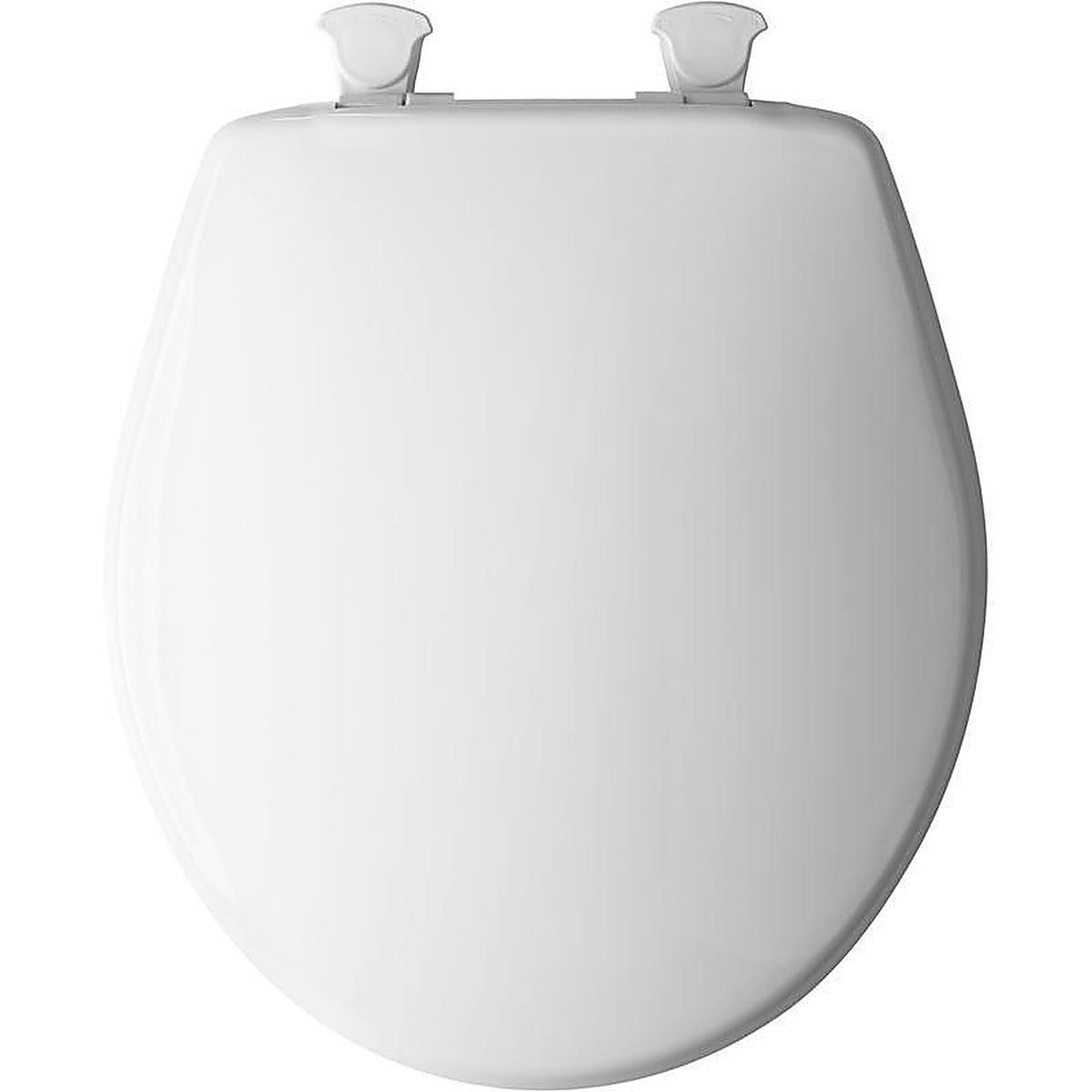 Bemis - 7B730EC 000 - Mayfair Easy Clean Round White Plastic Toilet Seat