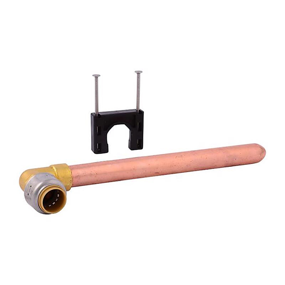 SharkBite U351LFA Push to Connect 1/2 in. PTC Copper Pipe Stubout Elbow