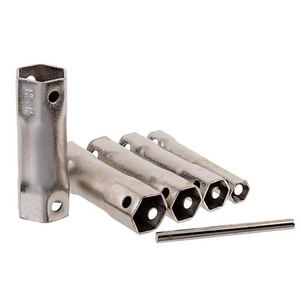 Superior Tool 3755 Shower Valve Socket Wrench Set Silver 6 pc