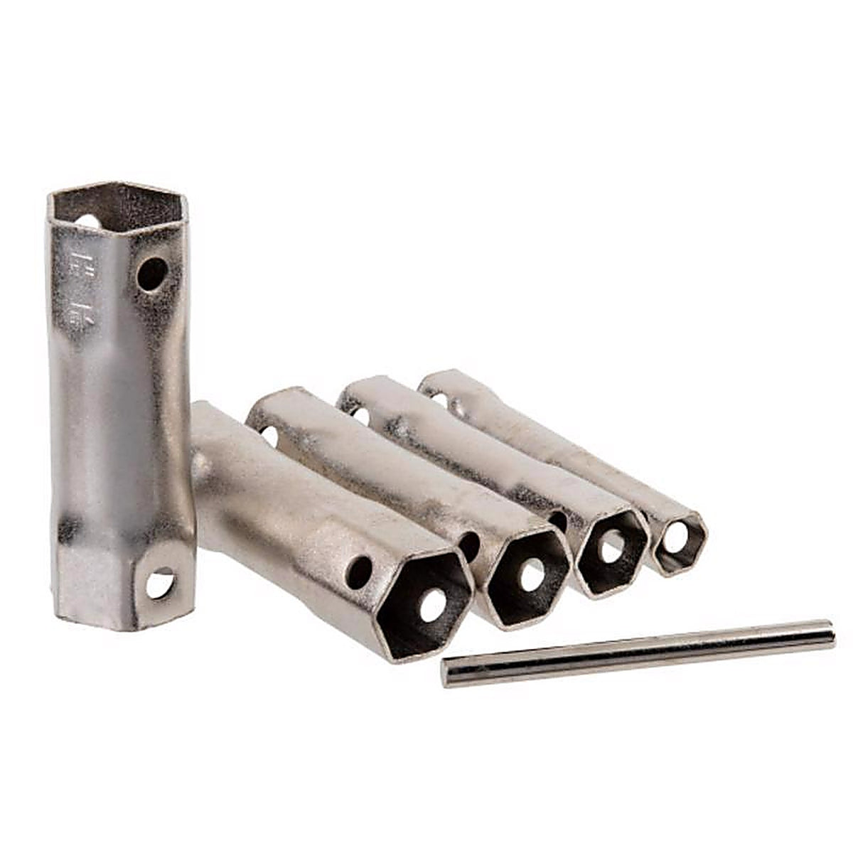 Superior Tool 3755 Shower Valve Socket Wrench Set Silver 6 pc