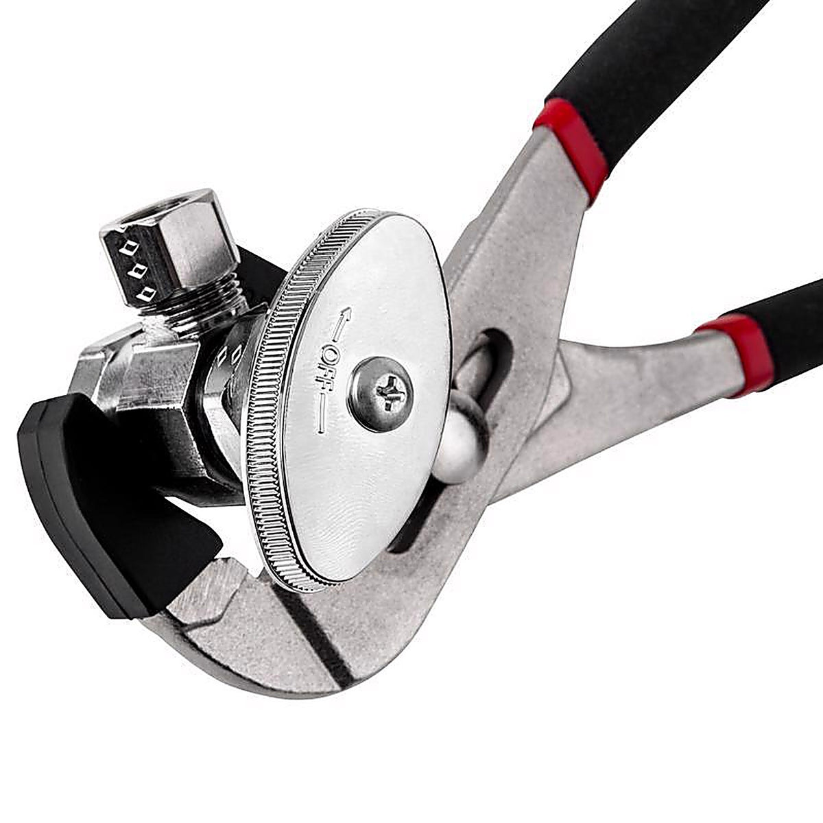 Superior Tool 6011 Pipe Wrench Plier Black/Red 3 pc