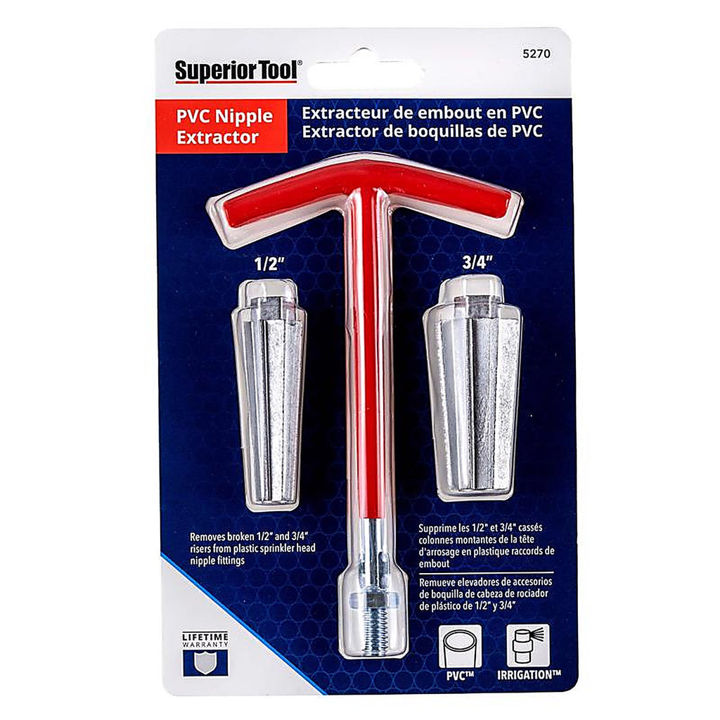 Superior Tool 5270 Riser Removal Tool 3/4 inch D 3 piece