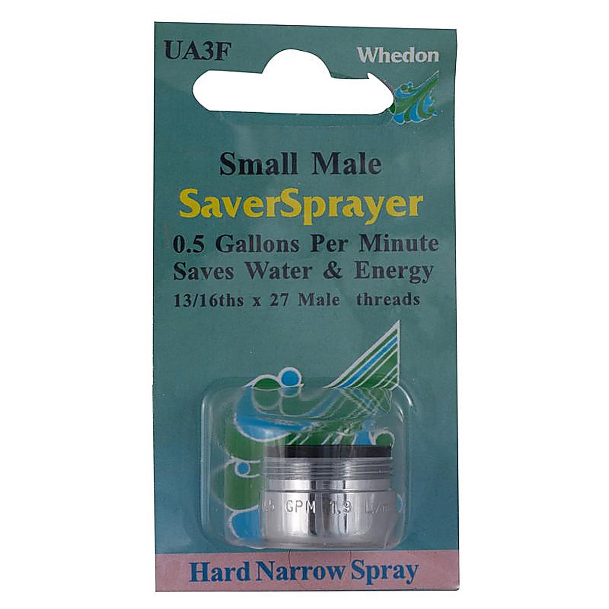Whedon UA3F SaverSprayer Male Thread 13/16 in.-27M Chrome Faucet Aerator
