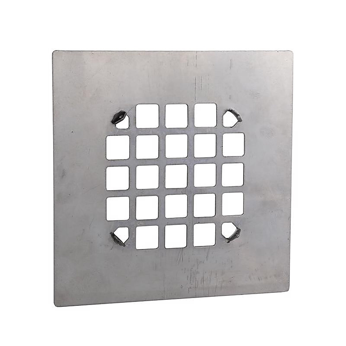 Danco 9D00011034 4-1/4 in. Chrome Gray Square Drain Cover