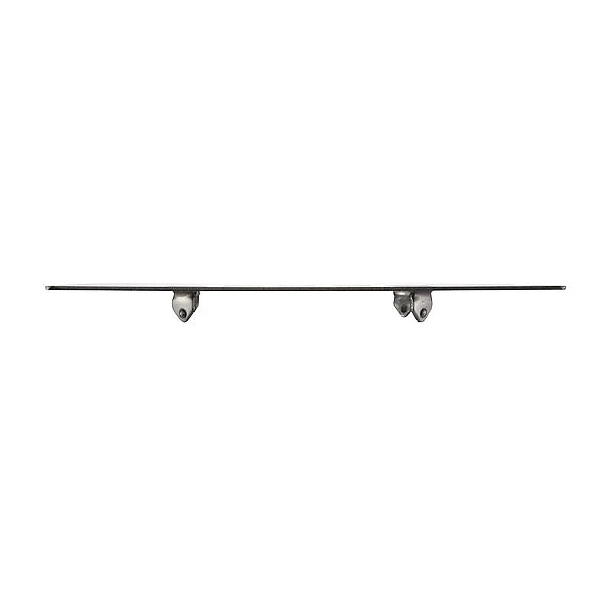 Danco 9D00011034 4-1/4 in. Chrome Gray Square Drain Cover