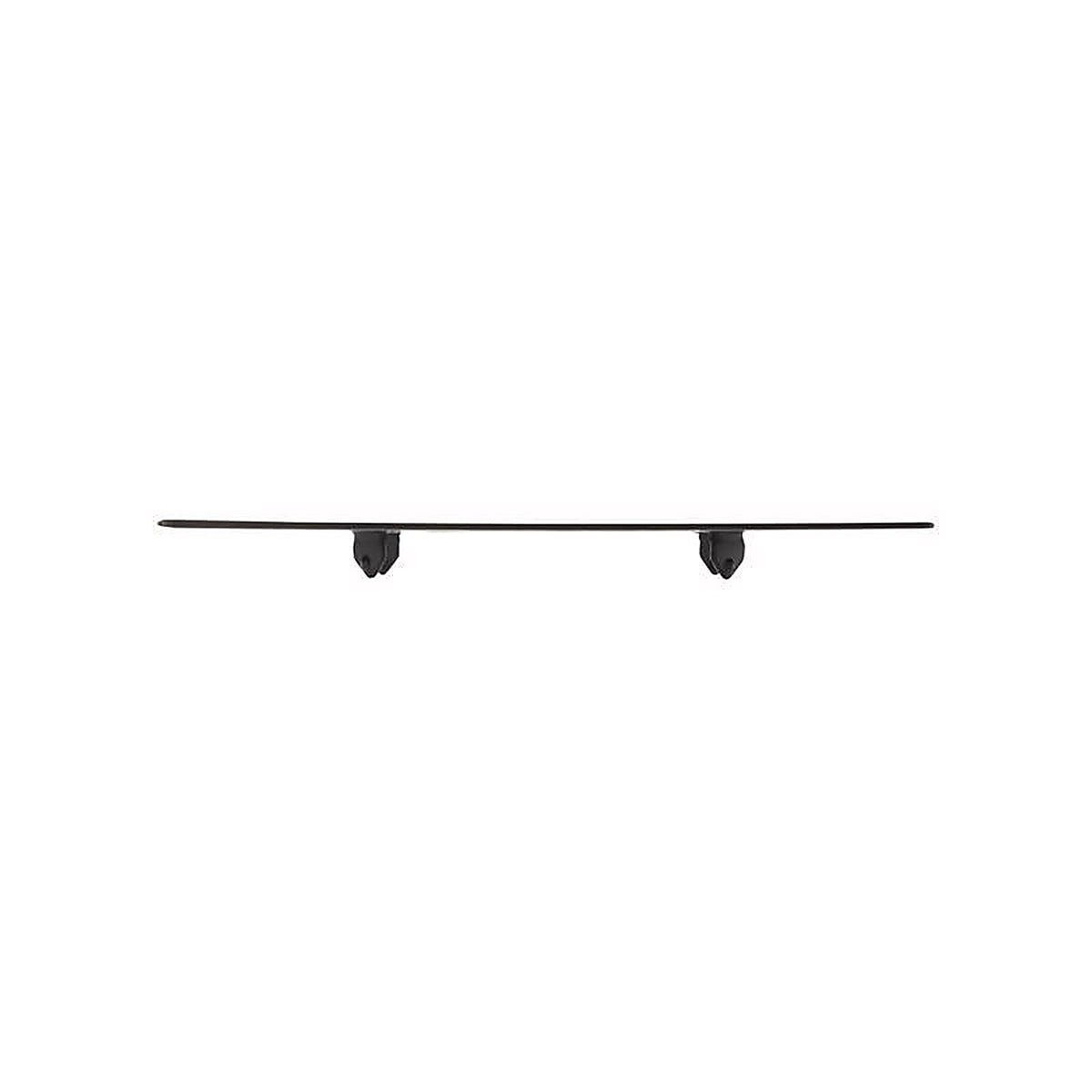 Danco 9D00011047 4-1/4 in. Matte Black Square Stainless Steel Drain Cover