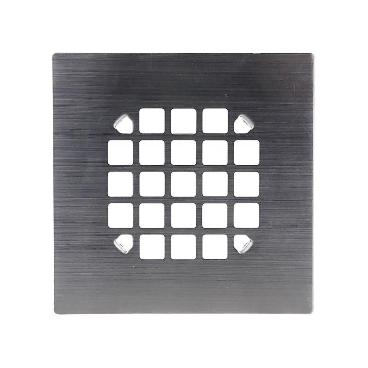 Danco 9D00011045 4-1/4 in. Brushed Nickel Square Stainless Steel Drain Cover