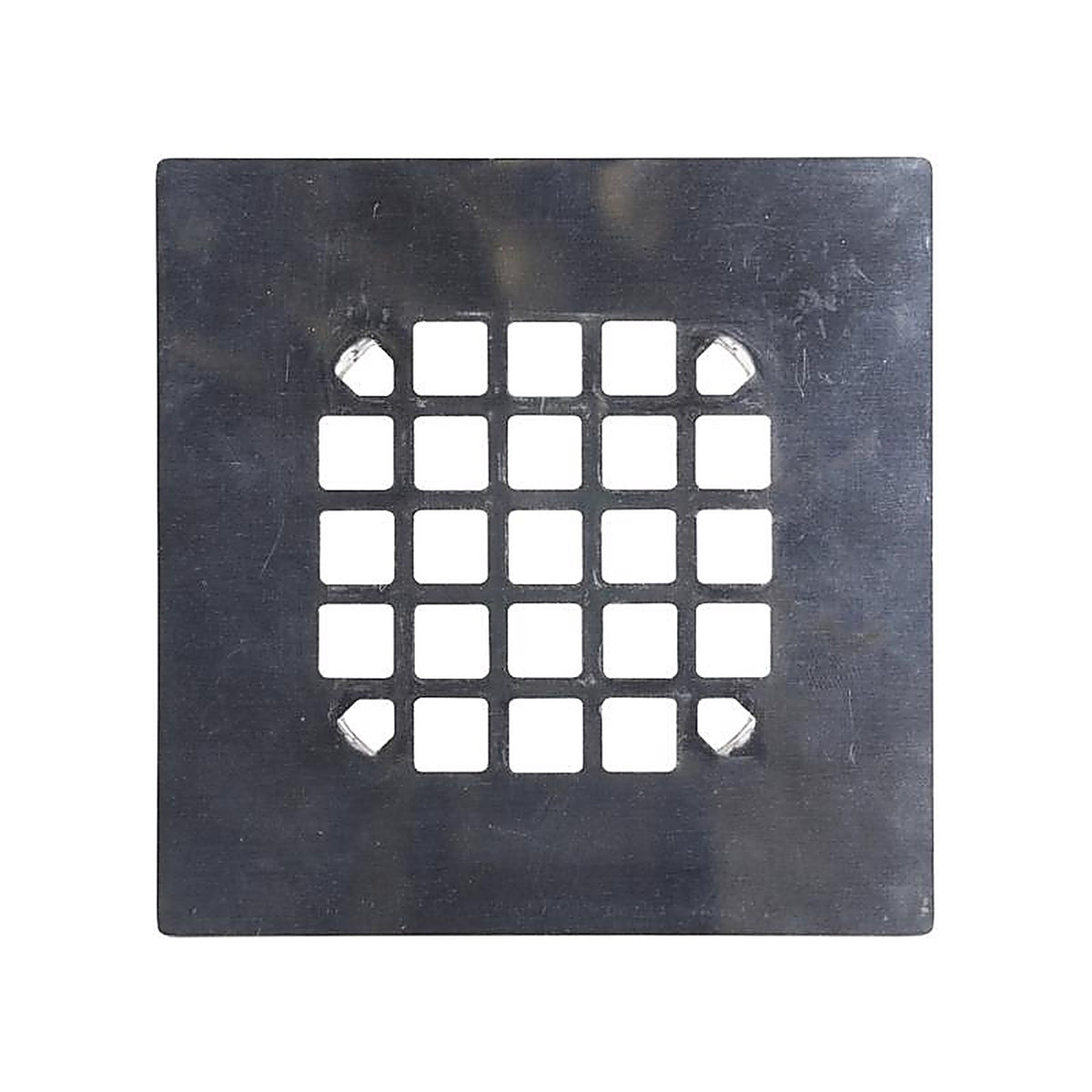 Danco 9D00011045 4-1/4 in. Brushed Nickel Square Stainless Steel Drain Cover
