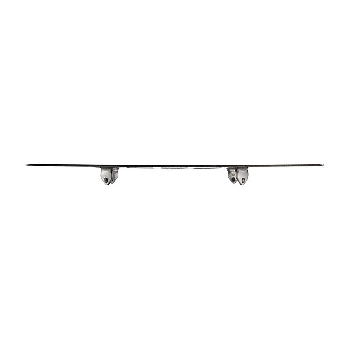 Danco 9D00011045 4-1/4 in. Brushed Nickel Square Stainless Steel Drain Cover