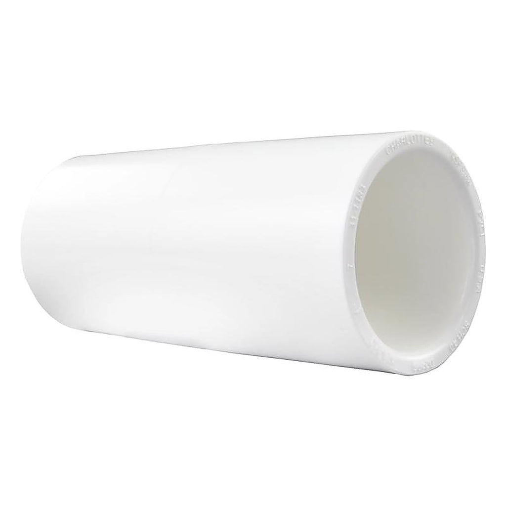 Charlotte Pipe - PVC 02100D 1000 - Schedule 40 1 in. Socket T X 1 in. D Socket PVC Coupling