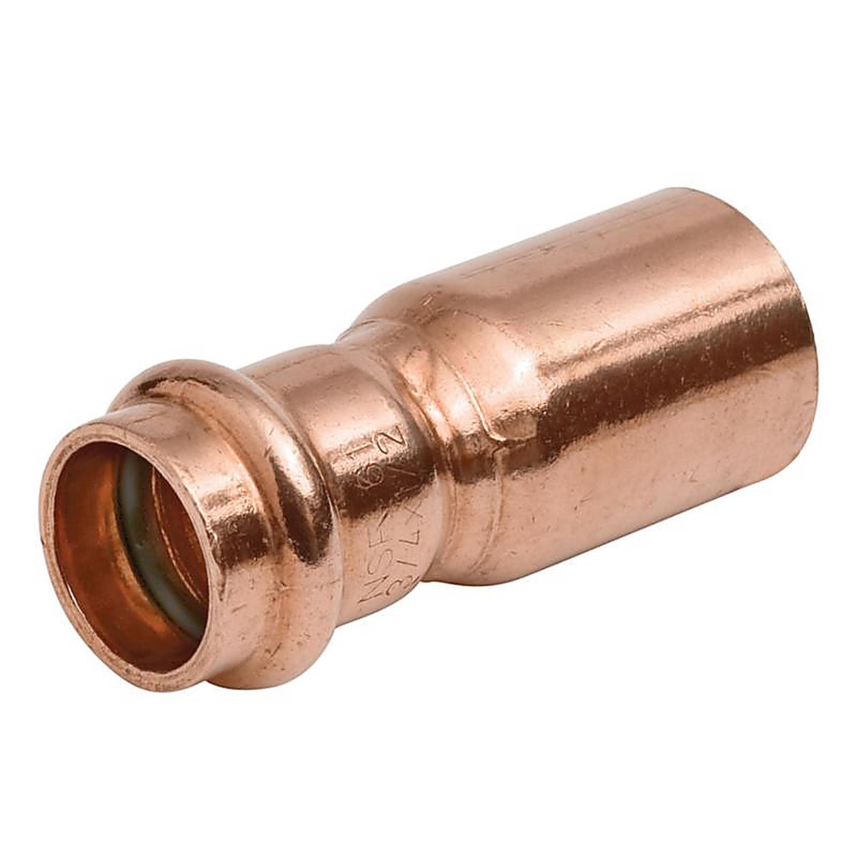 Nibco 9008305PCU 1 in. FTG X 3/4 in. D Press Wrought Copper Reducing Coupling