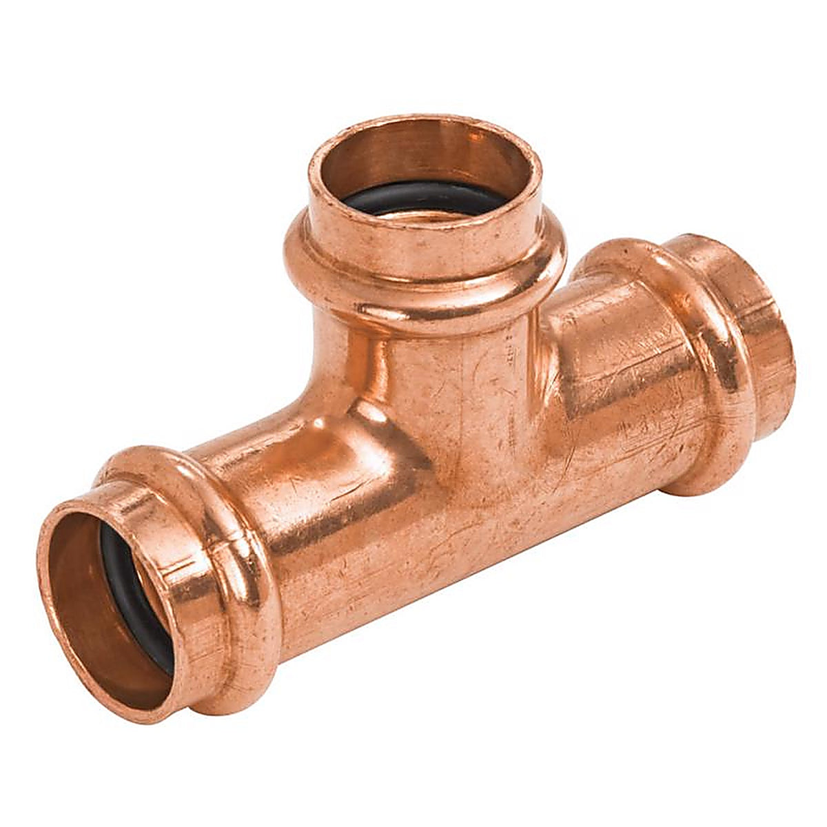 Nibco 9099300PCCP 1 in. Press X 1 in. D Press Wrought Copper Tee 5 pk