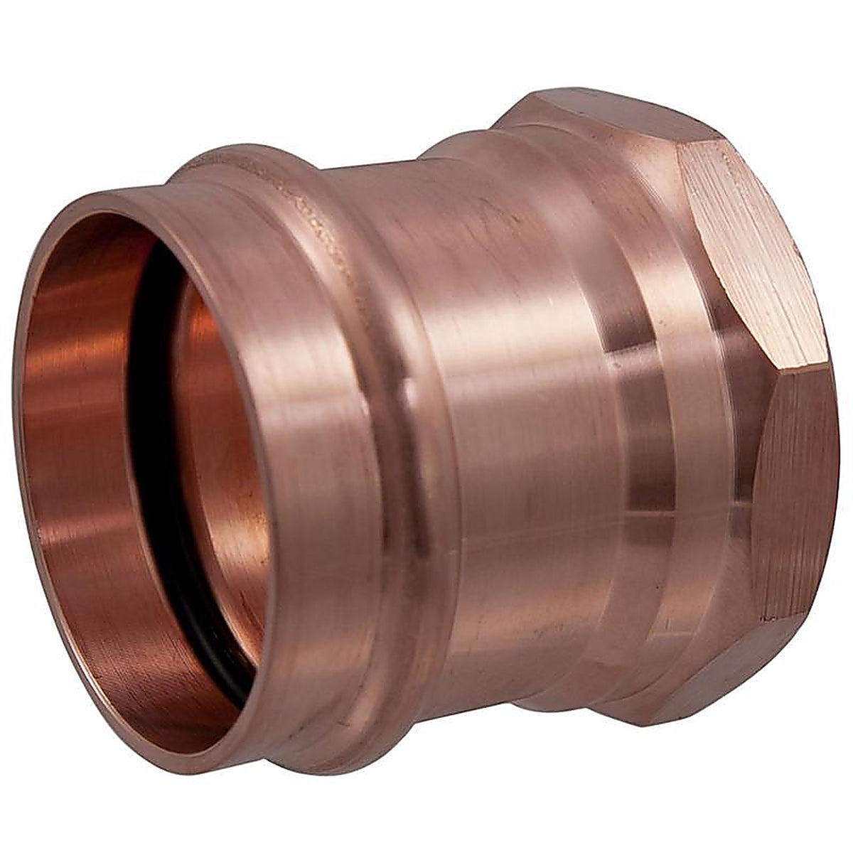 Nibco 9024651PCCP 1/2 in. Press X 1/2 in. D FIP Copper Adapter 10 pk