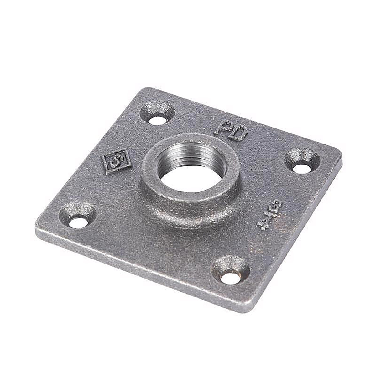 STZ Industries - 366 SQFL-1-2 - Pipe Decor Iron Flange 1 in.