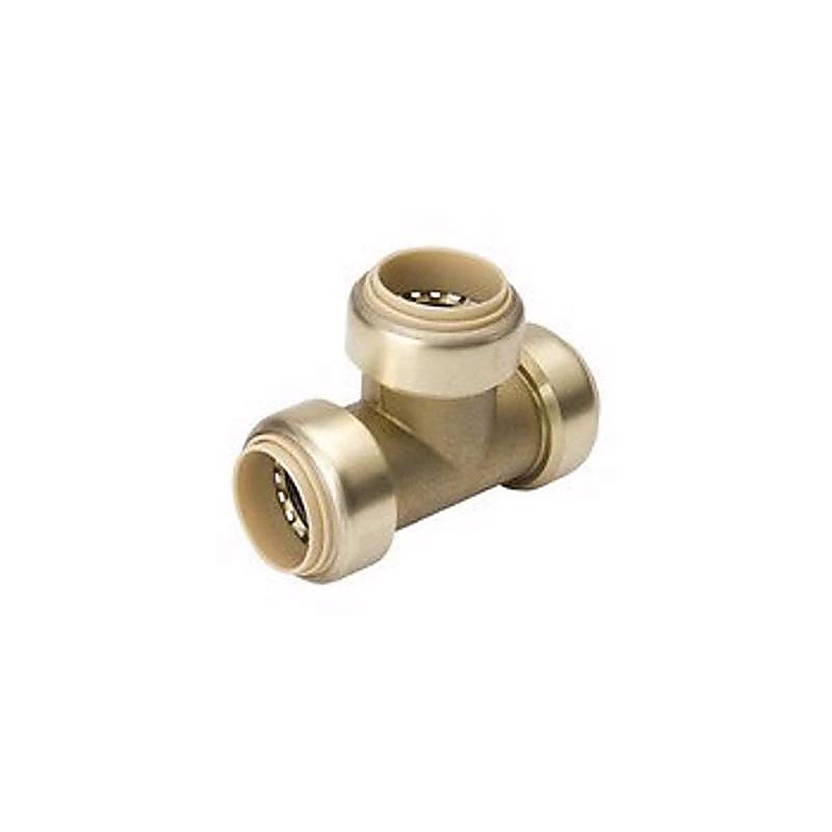 B&K - 6632-003 - Proline Push to Connect 1/2 In. Ptc X 1/2 In. D Ptc Brass Tee