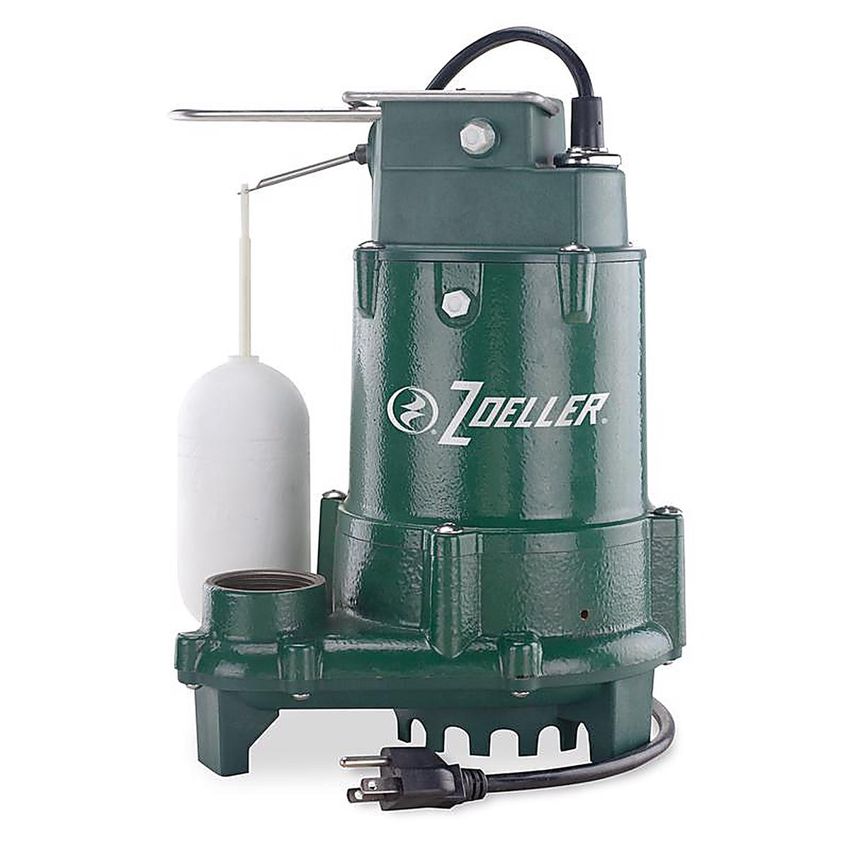 Zoeller - 1096-0001 - 1/2 HP 4800 GPH Cast Iron Vertical Float Switch AC Submersible Sump Pump