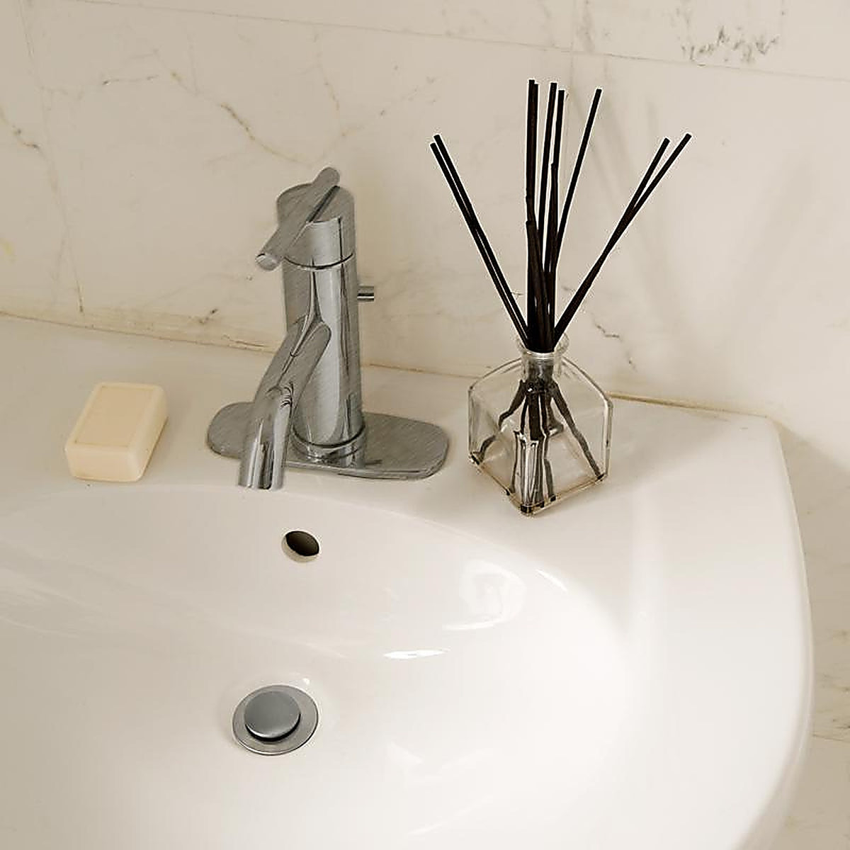 Danco 9D00011042 1.4 in. Brushed Nickel Plastic Replacement Pop Up Stopper
