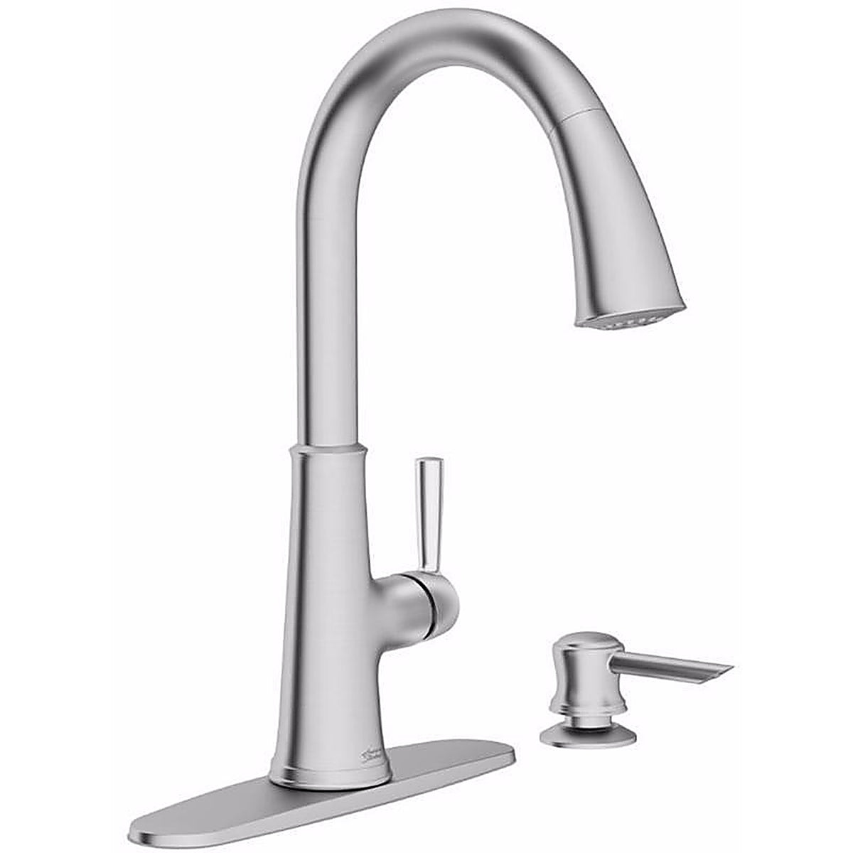 American Standard 9319300.075 Maven One Handle Stainless Steel Pull-Down Kitchen Faucet