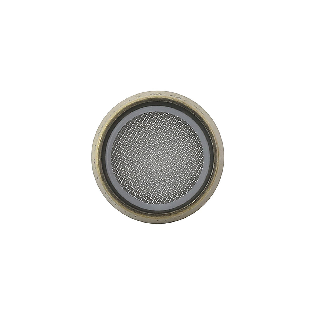 Danco 9DD036099B Dual Thread 15/16 in.-27M x 55/64 in.-27F Antique Brass Faucet Aerator