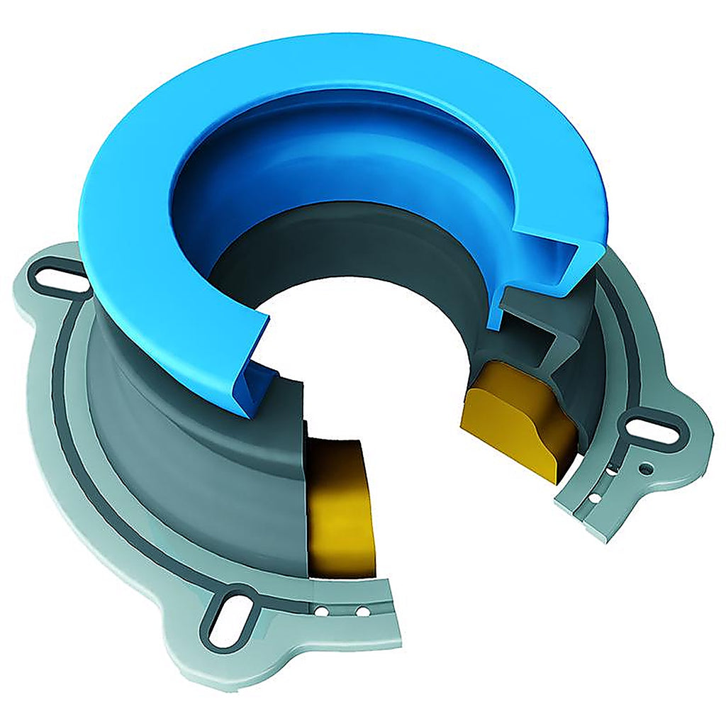 Danco - 9D0010826X - Perfect Seal Wax Ring Multicolored Plastic for Universal