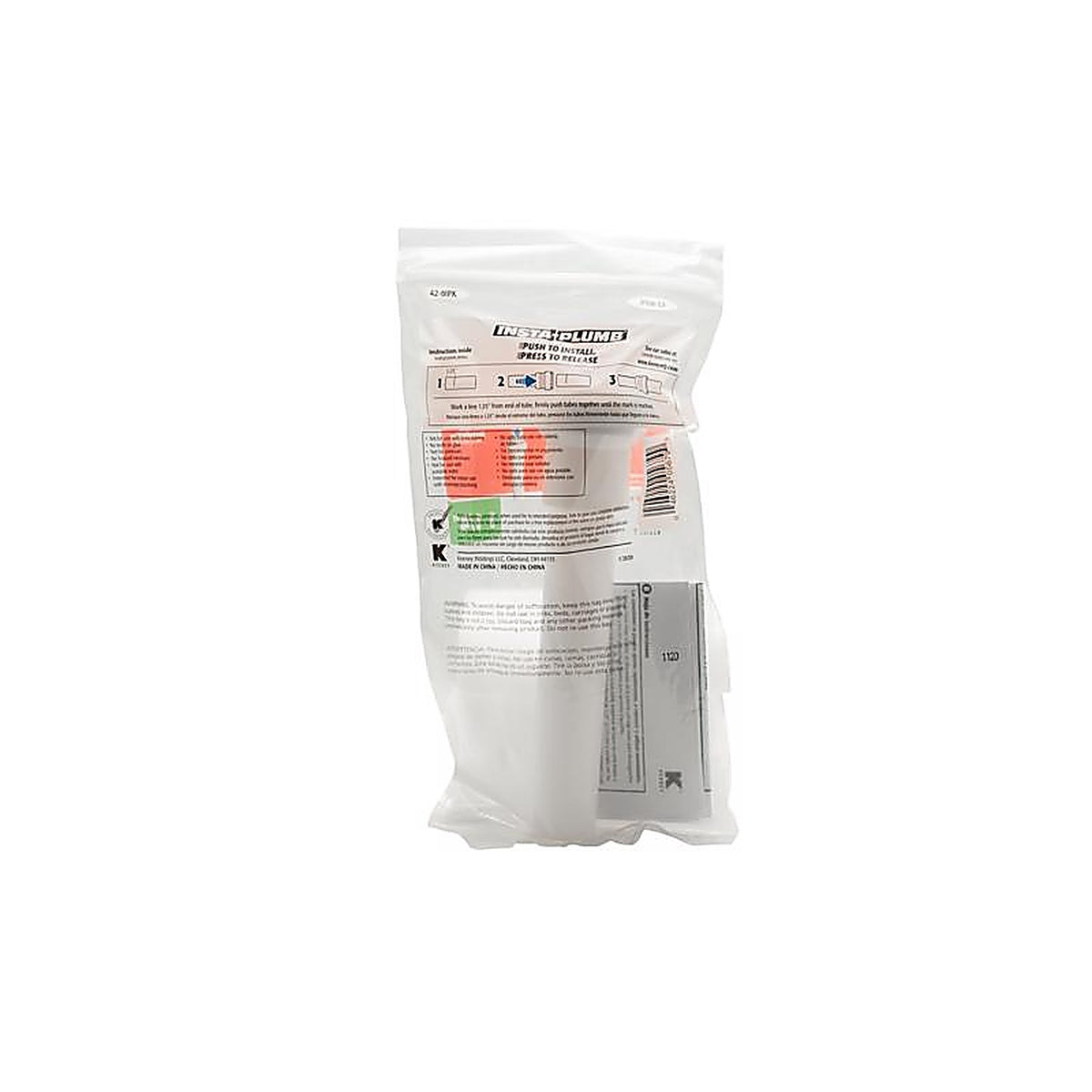 Keeney 42-8IPK Insta Plumb 1-1/4 in. D X 8 in. L Plastic Extension Tube