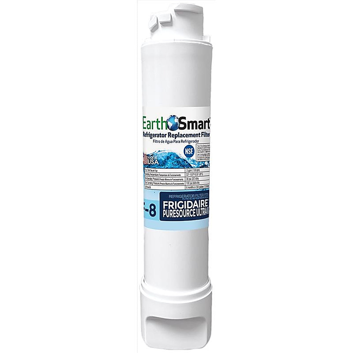 Earthsmart - 102650 - F-8 Refrigerator Replacement Filter for Frigidaire