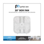 Perfect Aire - 2PAFBX20 - 20 In. H 3 Speed Box Fan