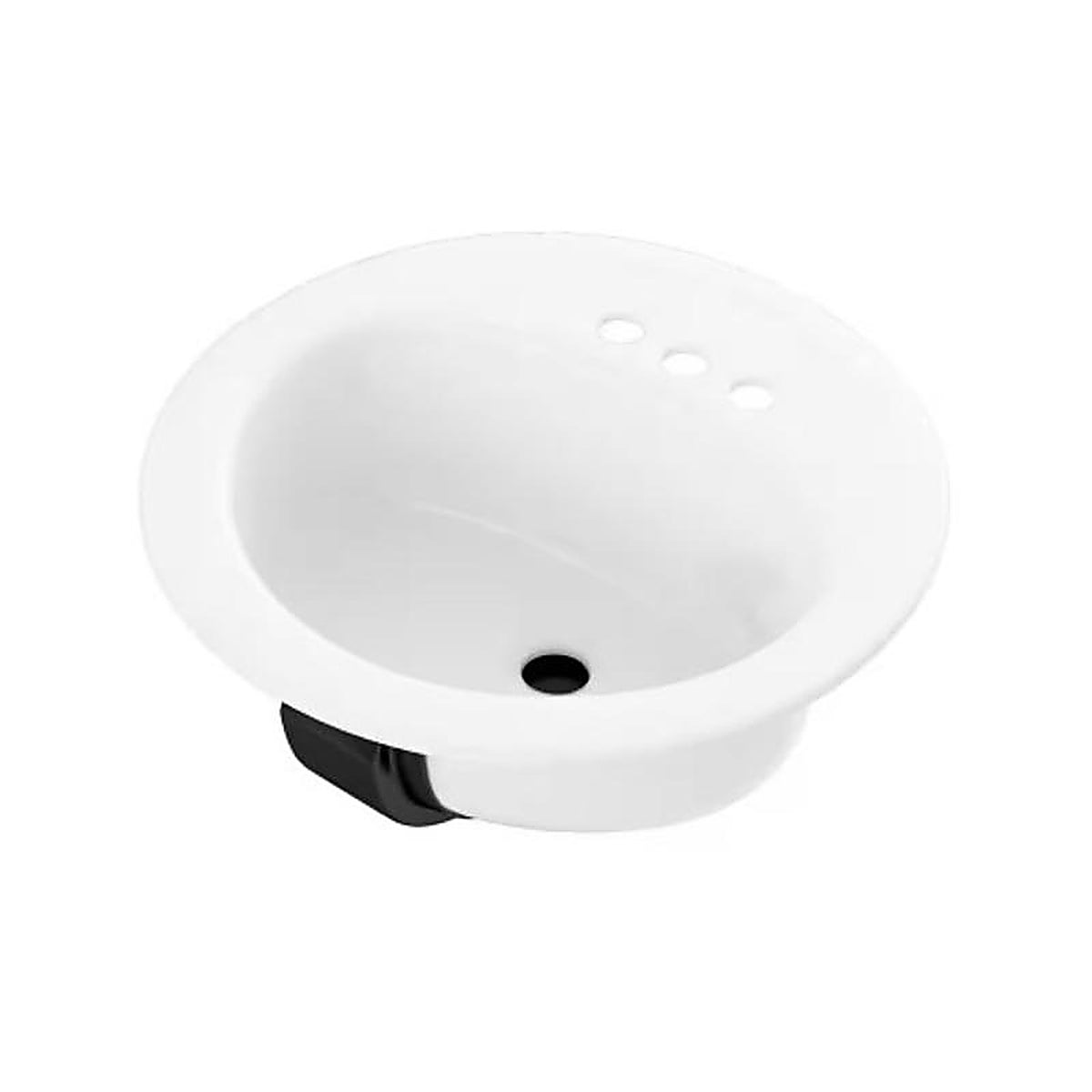 Bootz - 021-2435-00 - Laurel Enameled Steel Bathroom Sink 19 In. W X 6.5 In. D White