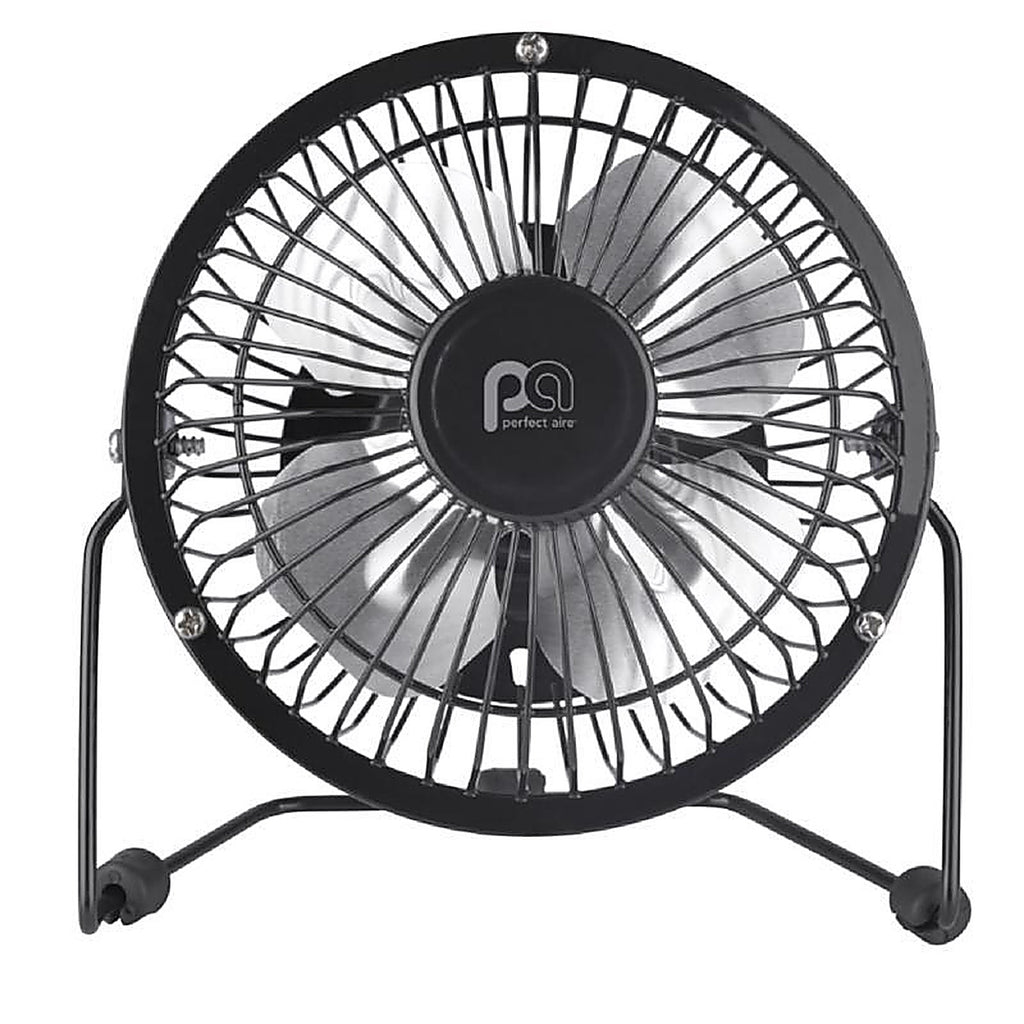 Perfect Aire - 1PAFD4 - 6 In. H X 4 In. D 1 Speed Table Fan