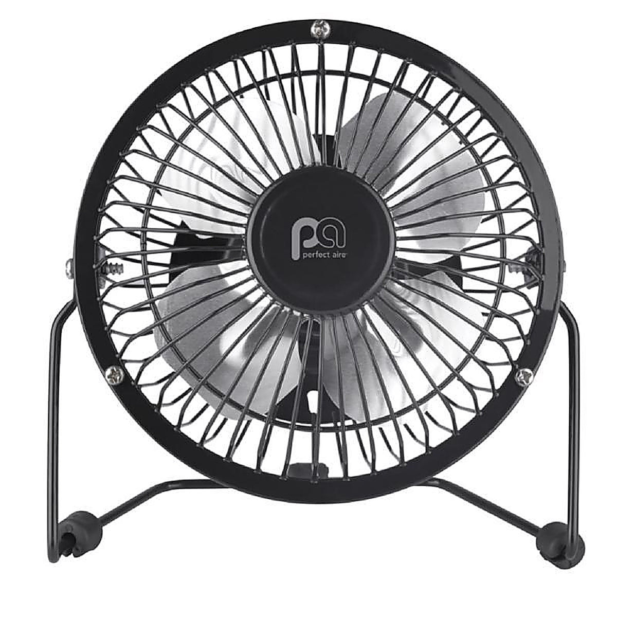 Perfect Aire - 1PAFD4 - 6 In. H X 4 In. D 1 Speed Table Fan