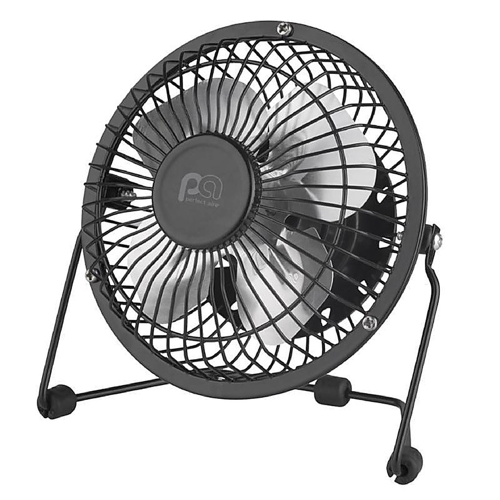 Perfect Aire - 1PAFD4 - 6 In. H X 4 In. D 1 Speed Table Fan