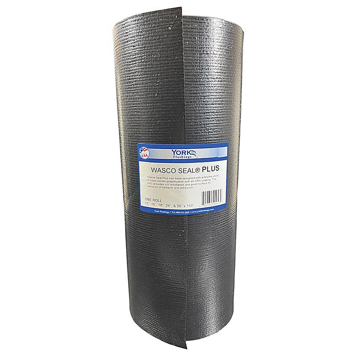 York - WASCO2012PLUS - Wasco Seal 12 In. W X 150 Ft. L Polyethylene Flashing Black