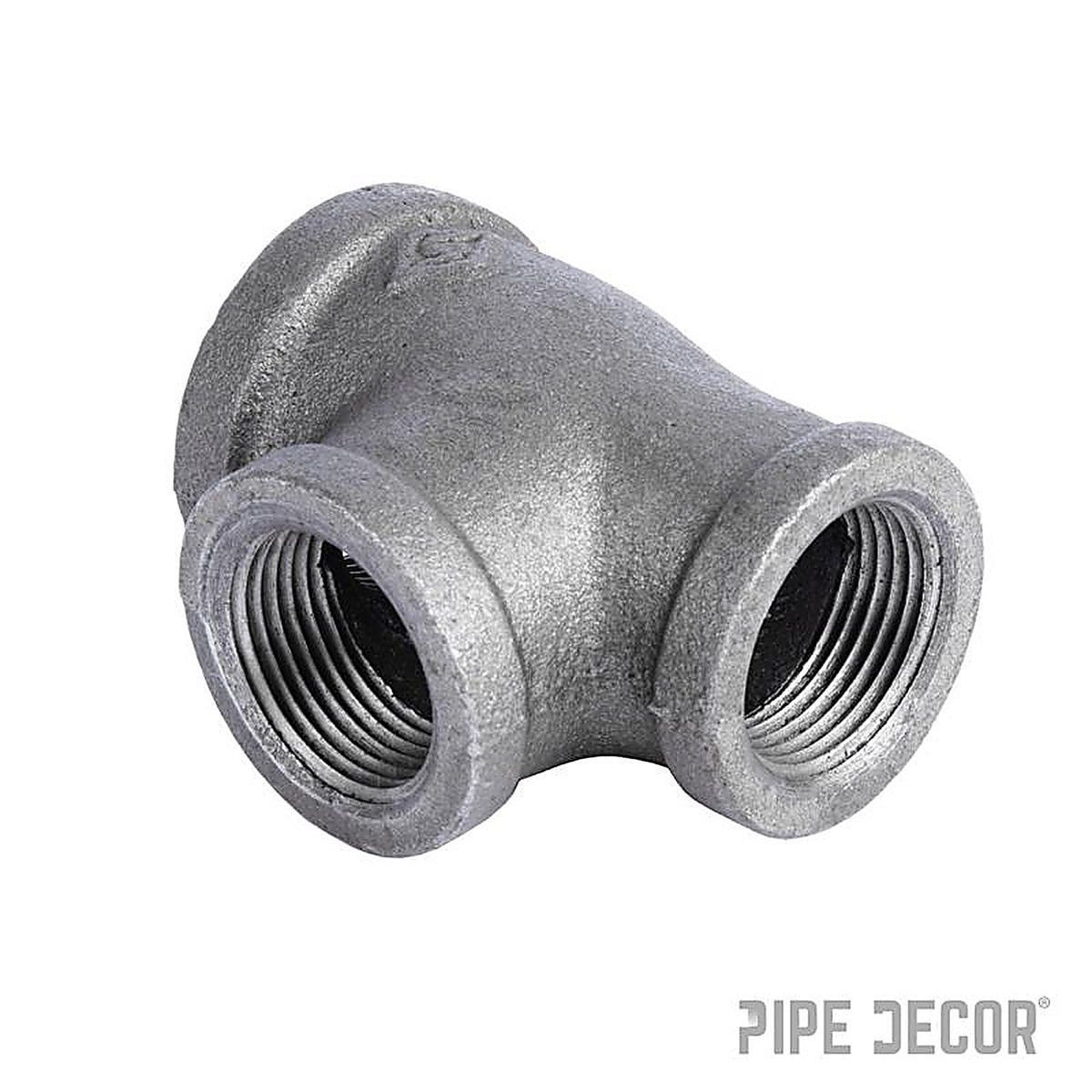 STZ - 310RT-11411 - Industries 1-1/4 In. Fip X 1 In. D Fip 1 In. D Fip Black Iron 3.9 In. L Reducing Tee