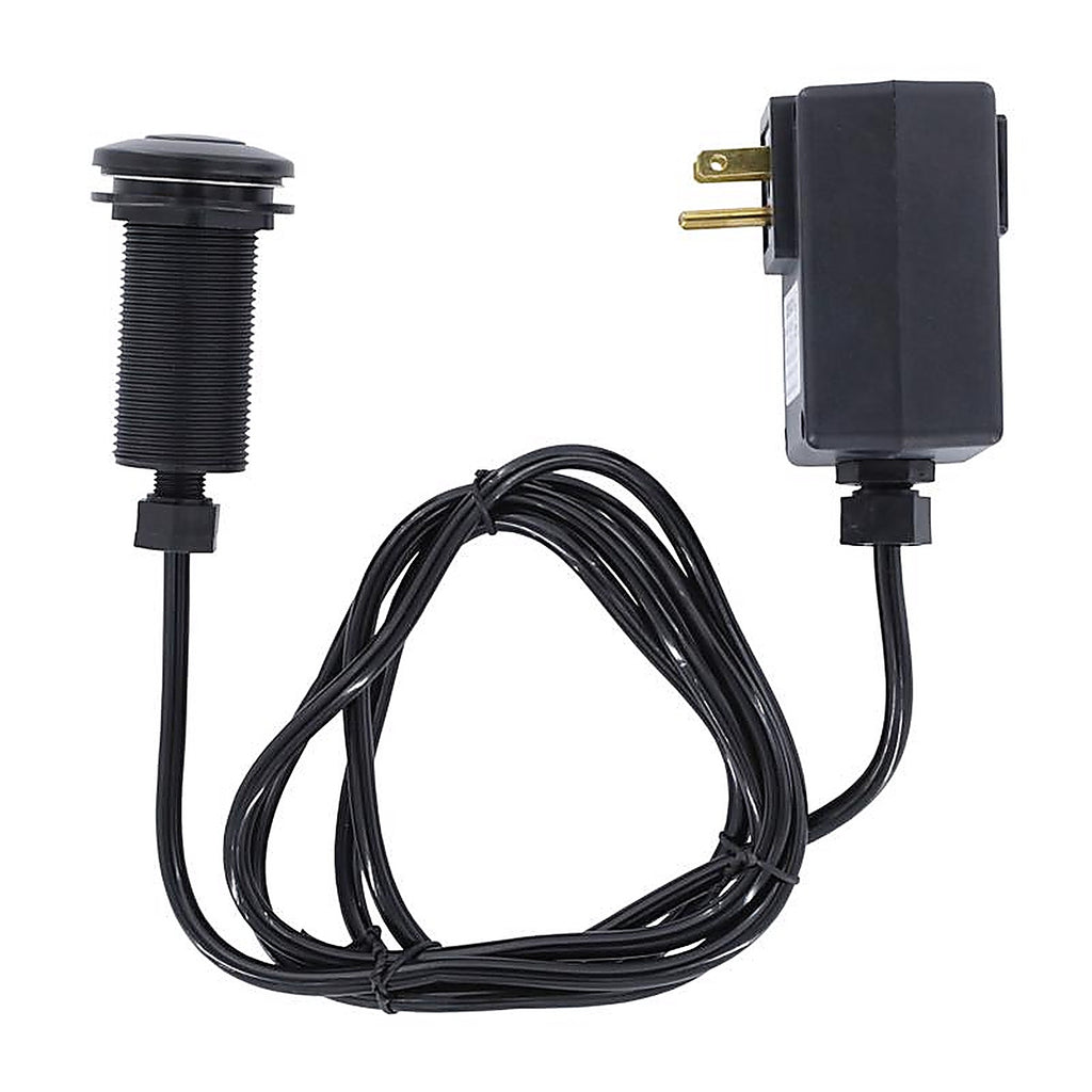 Danco - 9D00012037 - Garbage Disposal Sink Top Switch Matte Black Plastic