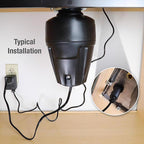 Danco - 9D00012037 - Garbage Disposal Sink Top Switch Matte Black Plastic