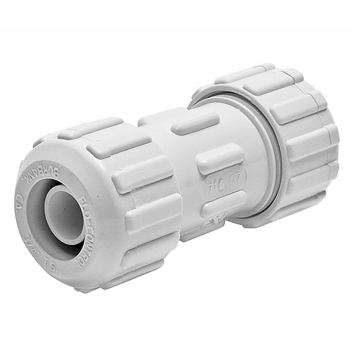 NDS - 710-07 - Flo Lock 3/4 In. Compression X 3/4 In. D Compression PVC Coupling