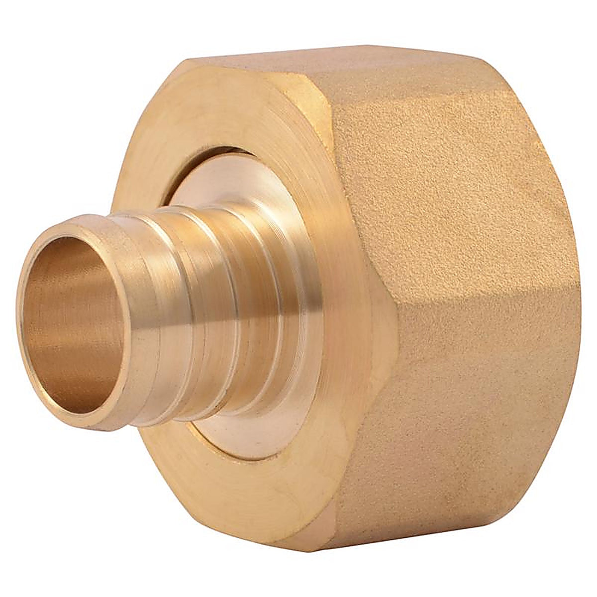 Sharkbite - UC529LFA - 3/4 In. Crimp X 1 In. D Brass Swivel Adapter