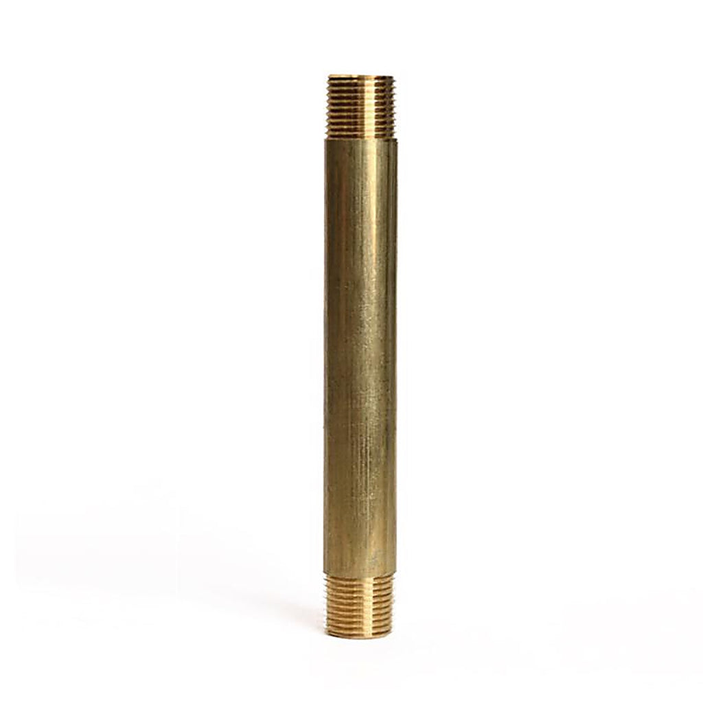 ATC - 6JC126300201036 - 3/8 In. MPT X 3/8 In. D MPT Yellow Brass Nipple 5 In. L