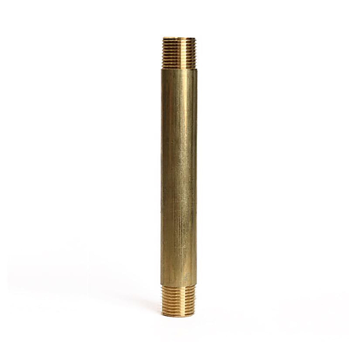 ATC - 6JC126300201036 - 3/8 In. MPT X 3/8 In. D MPT Yellow Brass Nipple 5 In. L