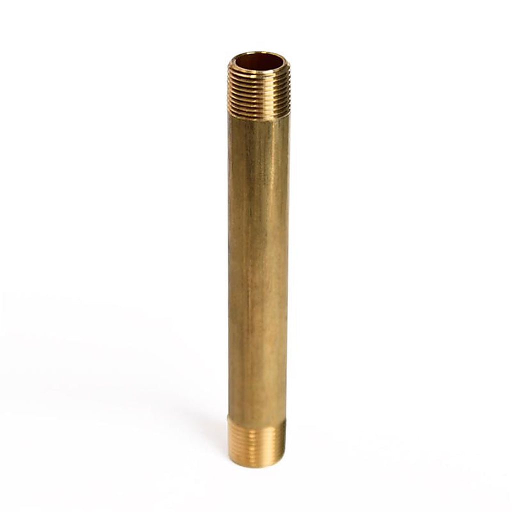ATC - 6JC126300201036 - 3/8 In. MPT X 3/8 In. D MPT Yellow Brass Nipple 5 In. L
