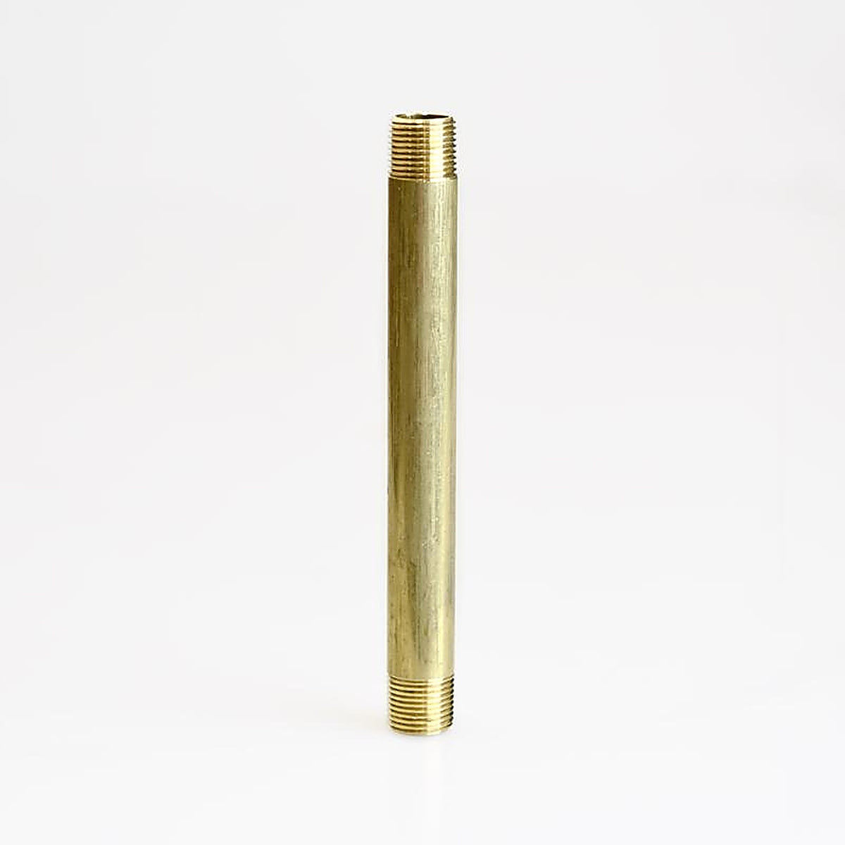 ATC - 6JC126300201037 - 3/8 In. MPT In. X 3/8 In. D MPT Yellow Brass Nipple 6 In. L