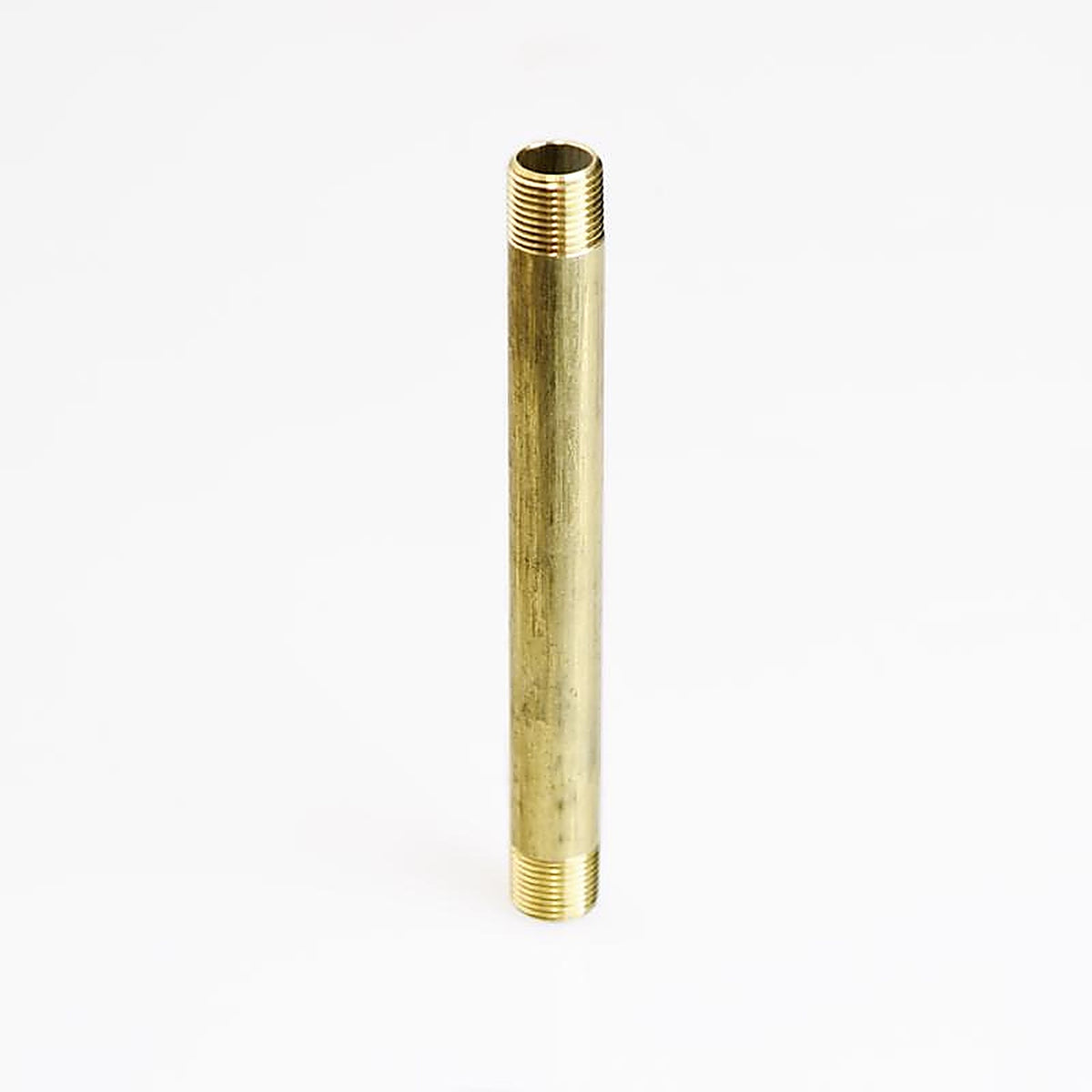 ATC - 6JC126300201037 - 3/8 In. MPT In. X 3/8 In. D MPT Yellow Brass Nipple 6 In. L