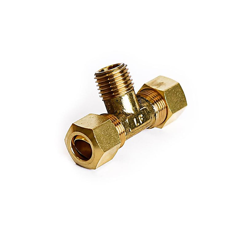 ATC - 6JC126310701022 - 3/8 In. Compression X 3/8 In. D Compression Brass Reducing Tee
