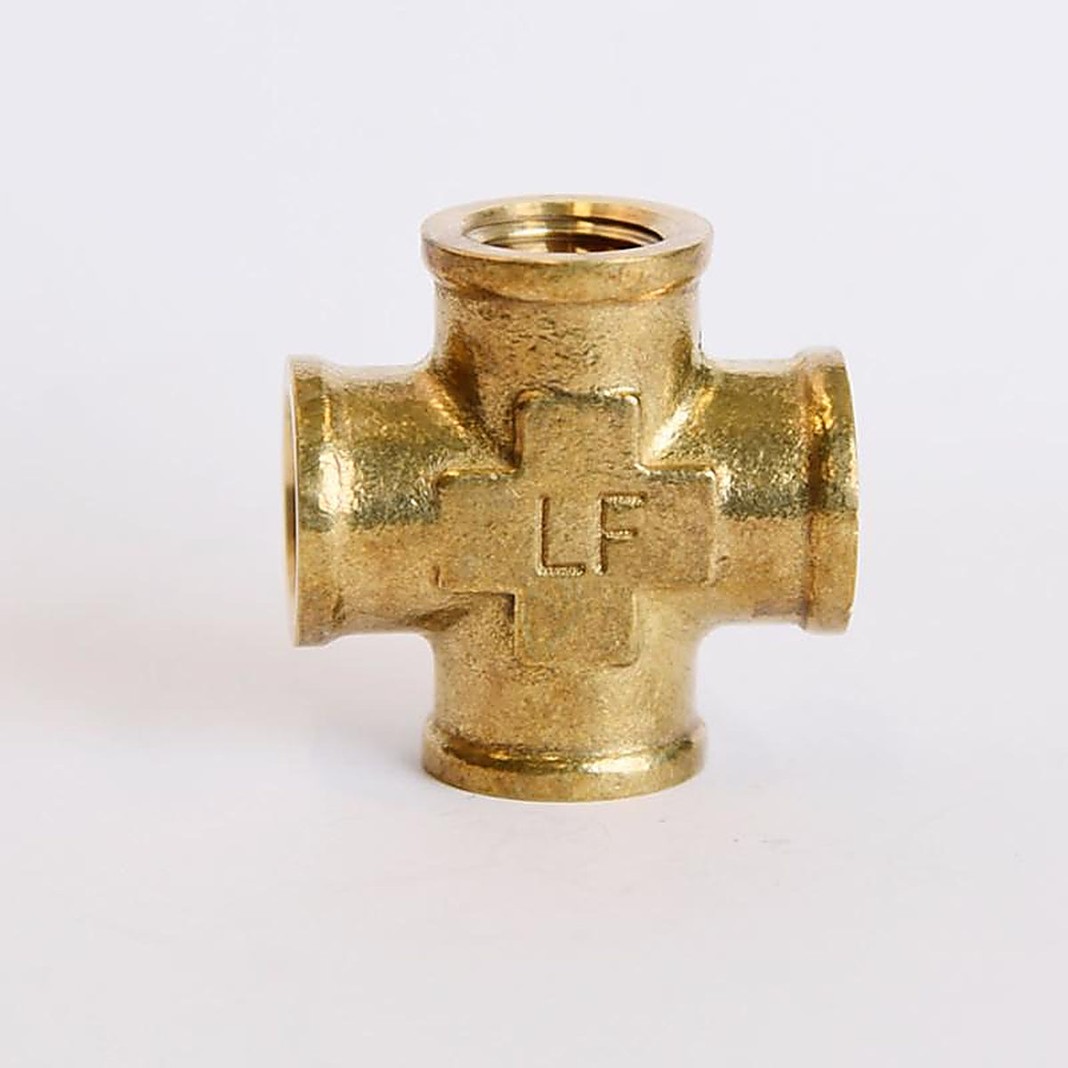 ATC - 6JC120810701052 - 1/4 In. FPT X 1/4 In. D FPT Brass Cross