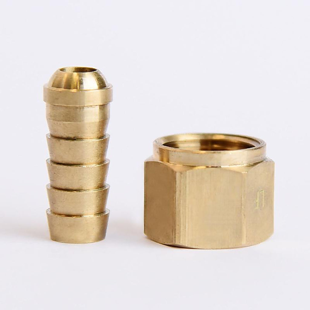 ATC - 6JC126310701052 - Brass 3/8 In. D X 3/8 In. D Adapter 1 Pack