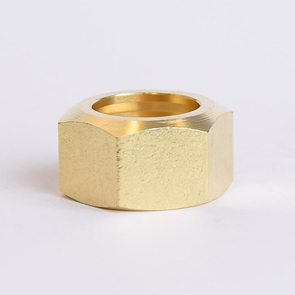 ATC - 6JC124901511088 - 3/4 In. Compression X 3/4 In. D Compression Yellow Brass Nut