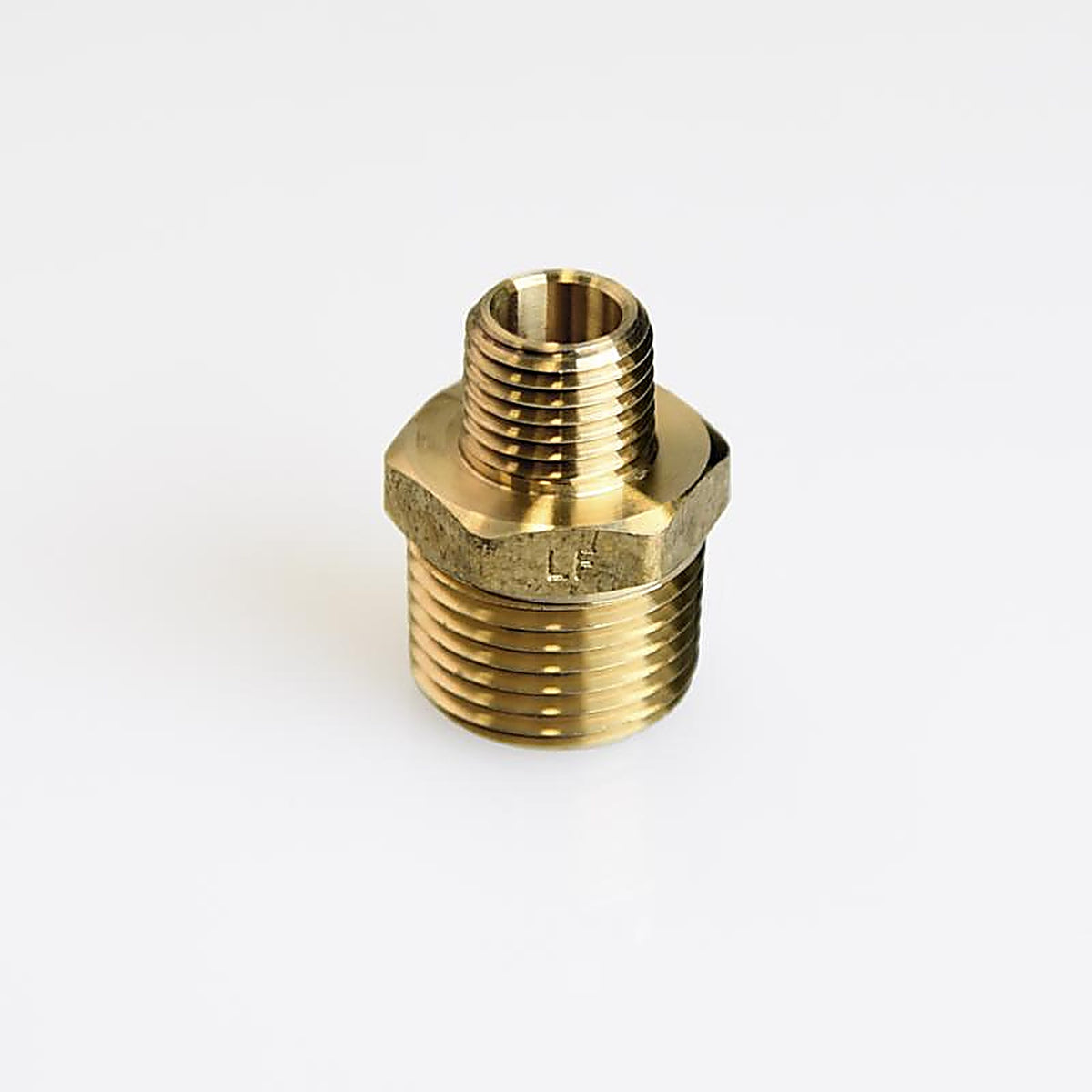 ATC - 6JC101010721017 - 1/2 In. MPT X 1/4 In. D MPT Brass Reducing HEX Nipple