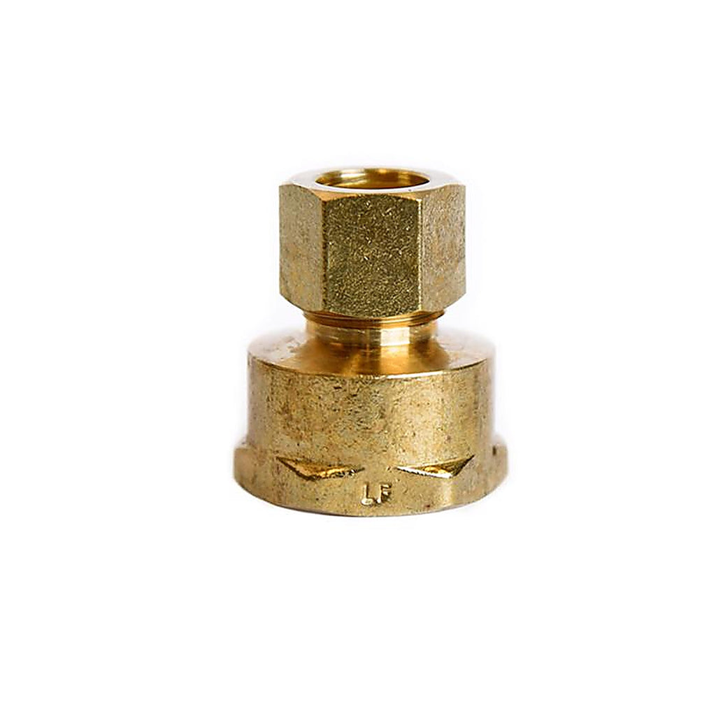 ATC - 6JC120110701041 - 1/2 In. Compression X 3/4 In. D FPT Brass Coupling